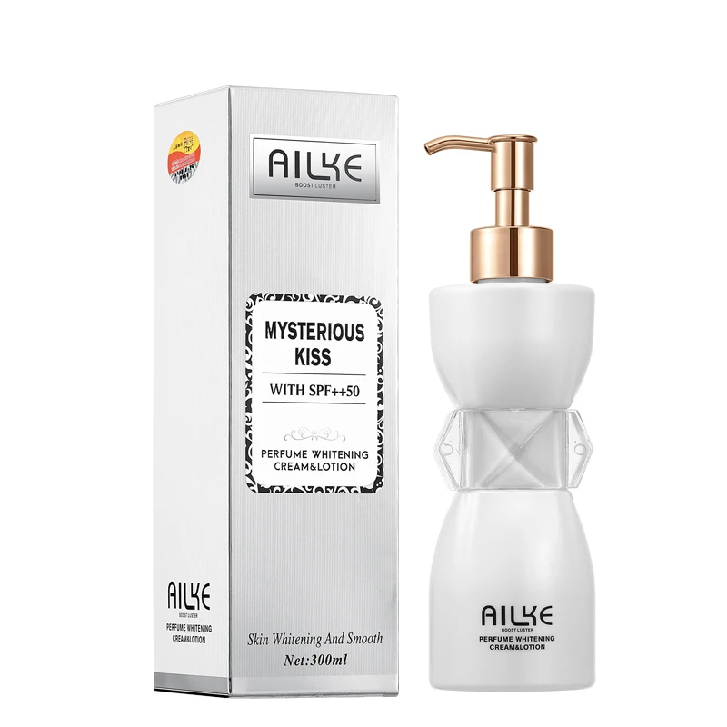 AIlke Mysterious Kiss Perfume Whitening and Smooth Body Cream Lightening Booster Luster Body Lotion
