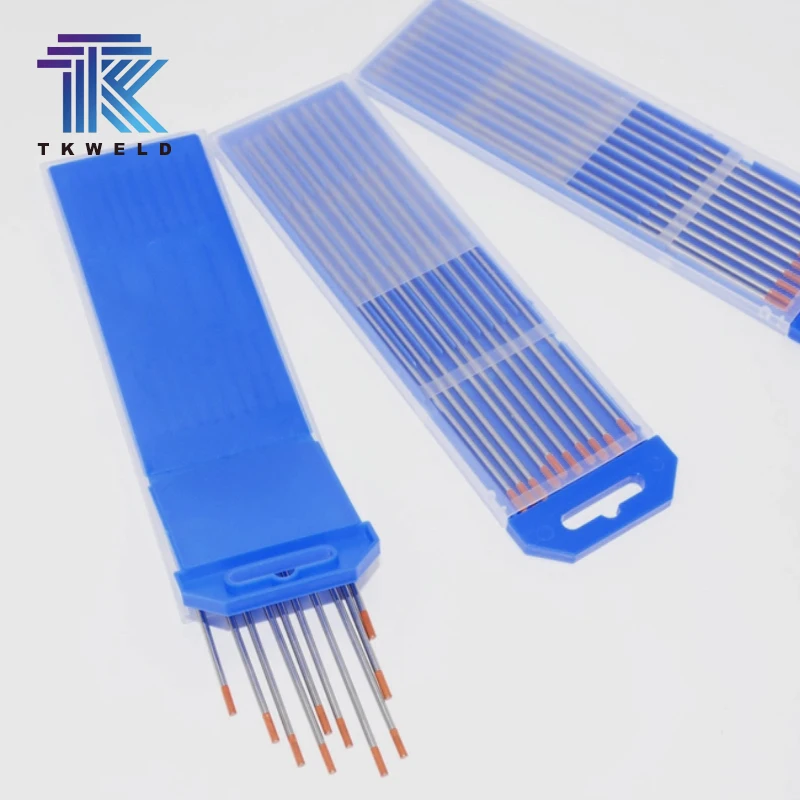 TKweld Вольфрамовая палка Tig сварочные расходные материалы 2% торированные красные вольфрамовые стержни