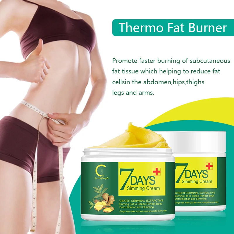 Имбирный крем для похудения 50 мл ускоряет сжигание жира горячий гель укрепляет талию формирует фигуру