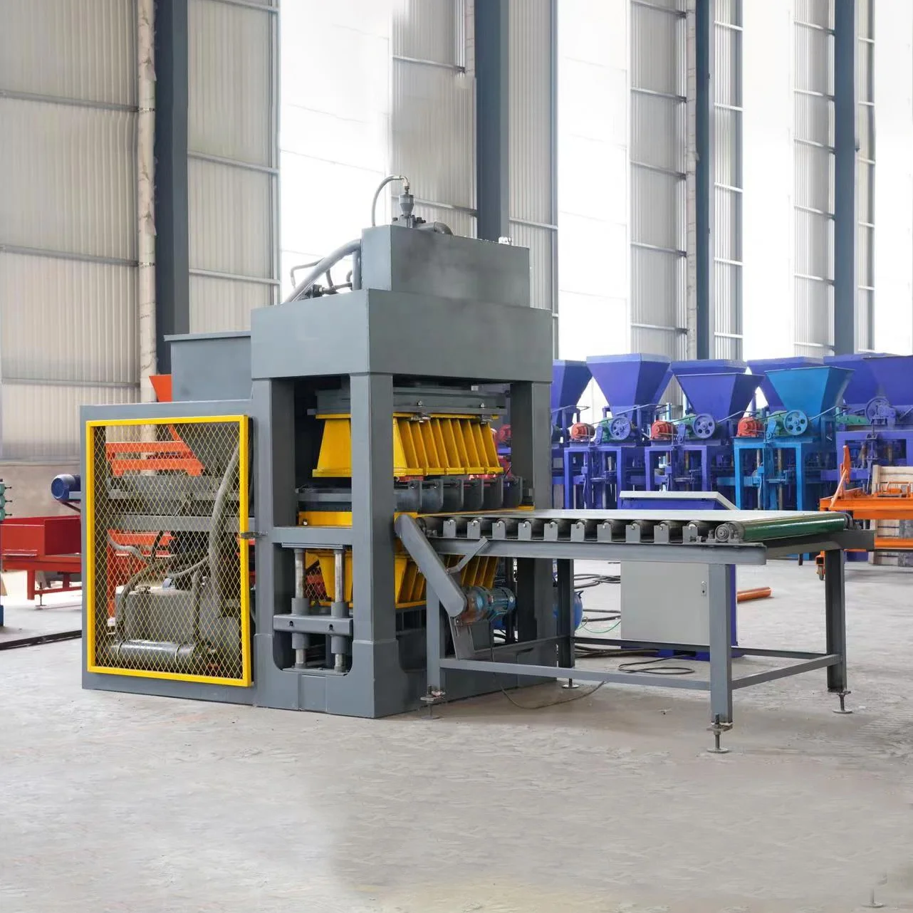 10-10 Hydraulic Interlocking Clay Brick Machine 10-10 Compressed Earth Soil Fly Ash Clay Brick Molding Machine