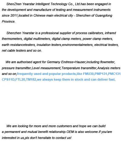 Endress Hauser is the world leading brand in automation and control system