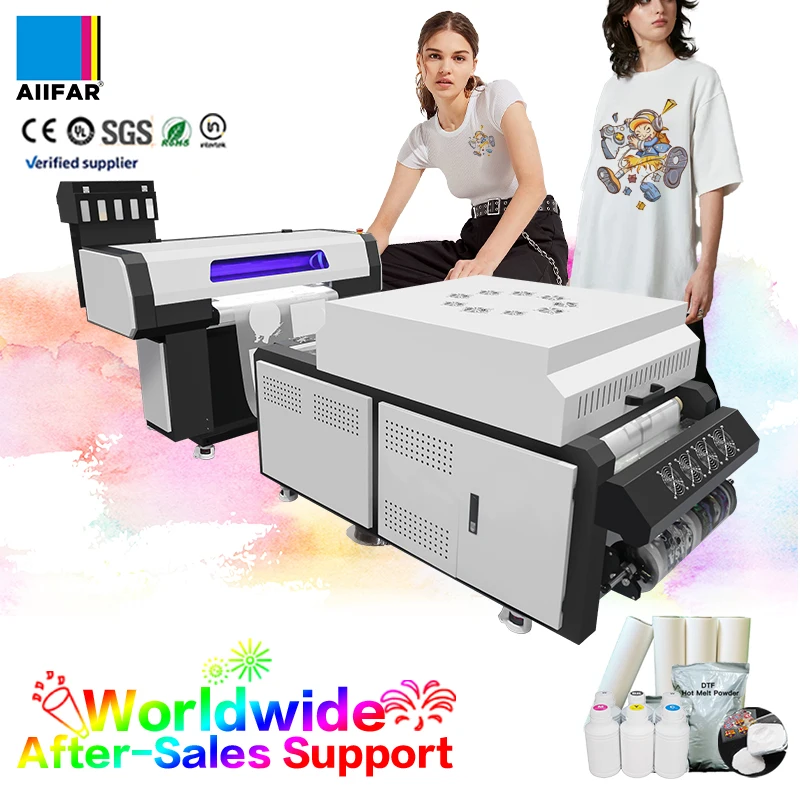 Low Energy 60cm DTF Fully Automatic Printer Hidden Air Purifier Innovative Creativity Pet Film Manufacturing Space-Saving Design