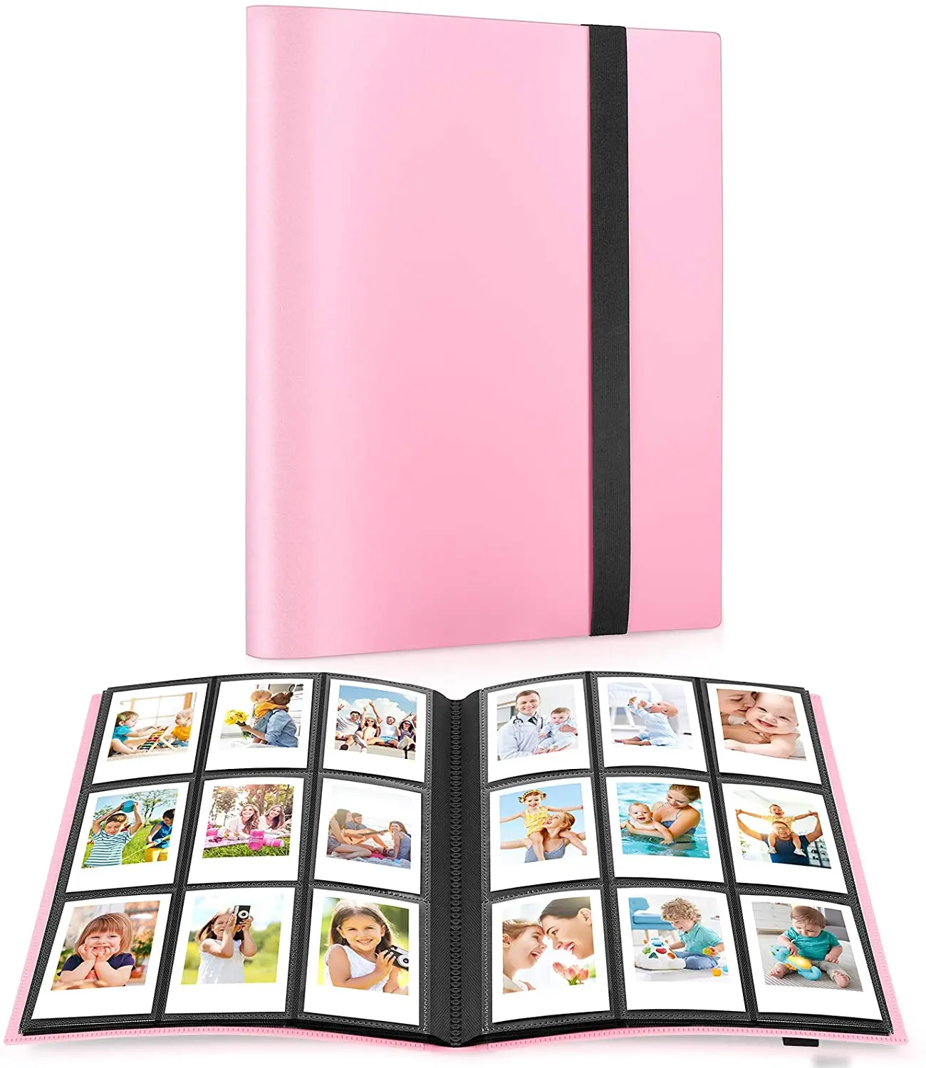160/360 Pockets Kpop Photocard Holder Book Mini Photo Binder Album for Fujifilm Instax Photo Films Kpop Gift