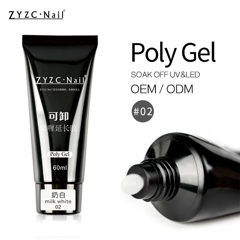 Nail Gel Semi Permanent Acrylic Extension Crystal Nail Art Fast Builder Hybrid Varnish UV Poly Nail Polish