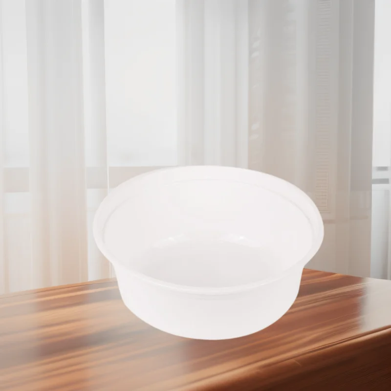 Customizable Size Transparent Plastic Lunch Box Disposable Food Container for Salad & Cookies for Camping