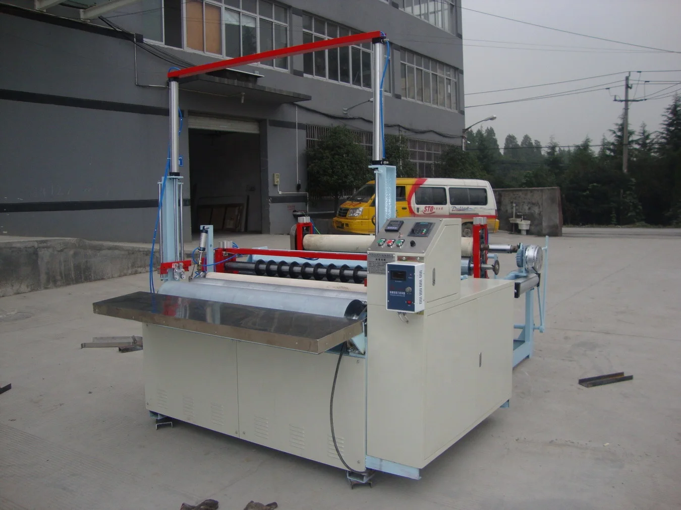 ZL-R(1850) Nonwoven perforating, slitting & rewinding machine