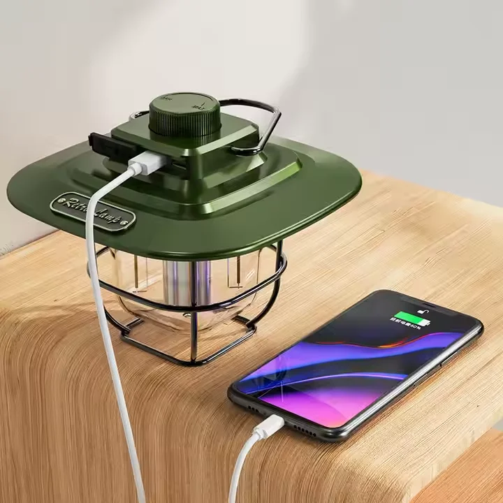 MINGCHAN Quality Camping Light Battery Portable Lighting Outdoor Camping Lamp Foldable Hanging Camping Lantern