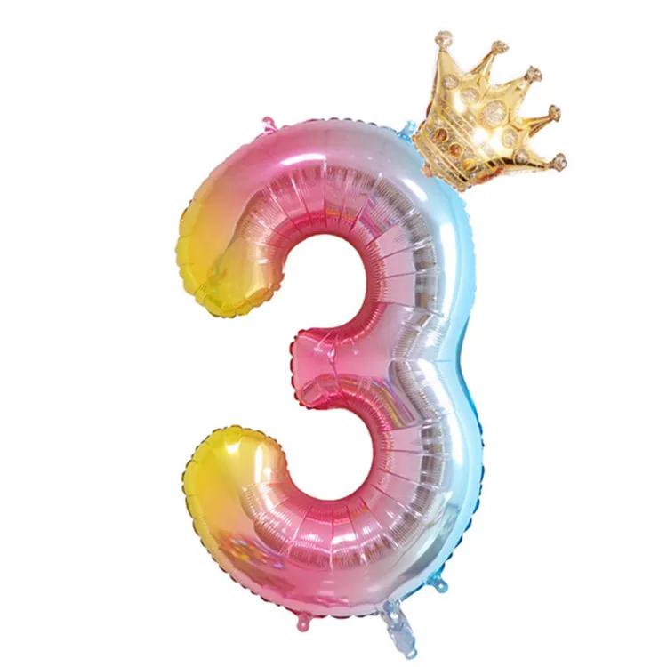 Шары с цифрами 32 дюйма