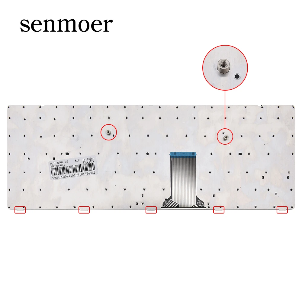 100% new laptop keyboard for Samsung NP-R418 R420 R423 R428 R429 R430 R431 R439 R440 R464 R467 R468 R470 RV408 RV410