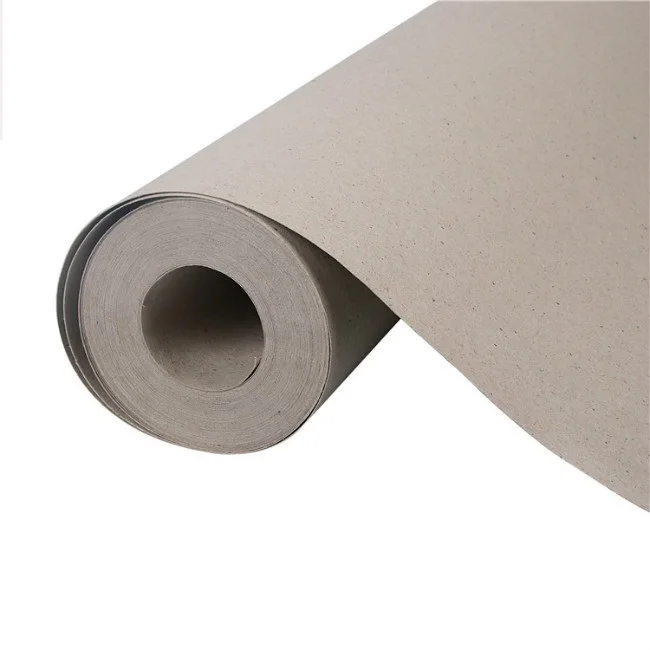 Construction company thickened cardboard gray temporary floor protection paper