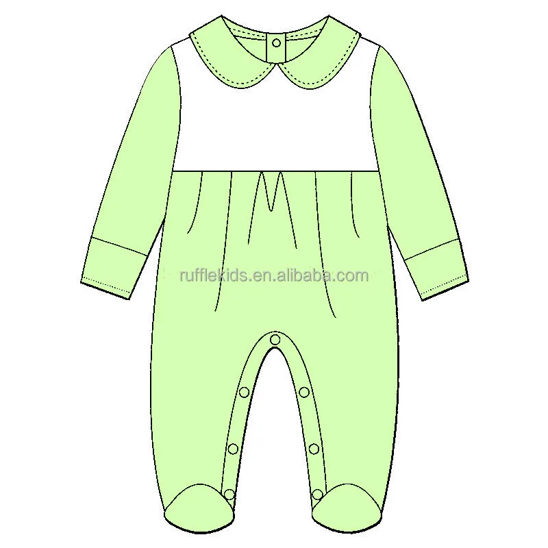 Hot newborn romper multiple color options doll collar 100 cotton custom white collar baby romper
