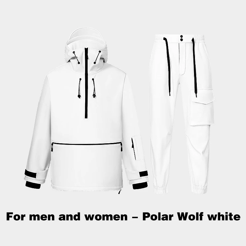 Kids Winter Ski Snowsuit Waterproof Windproof 2 Pieces Kids