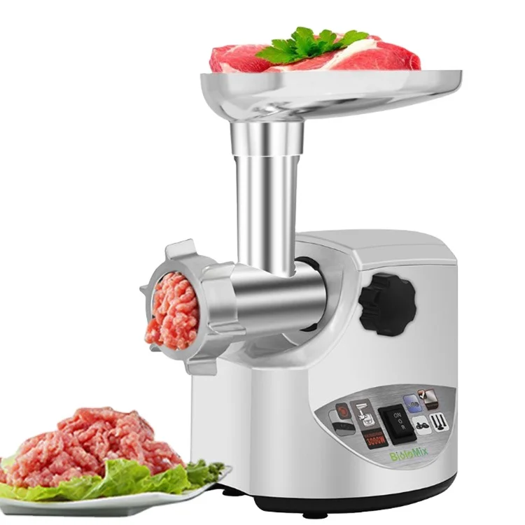 Оптовая продажа мощные электрические мясорубки на заказ максимальный мощный 3000 Вт домашний колбасный шприц кухонные комбайн