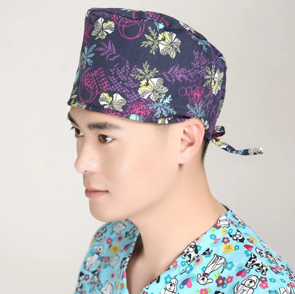 Work Hats For Male Nurse Doctor Hospital Medical Nurse Cap For Men