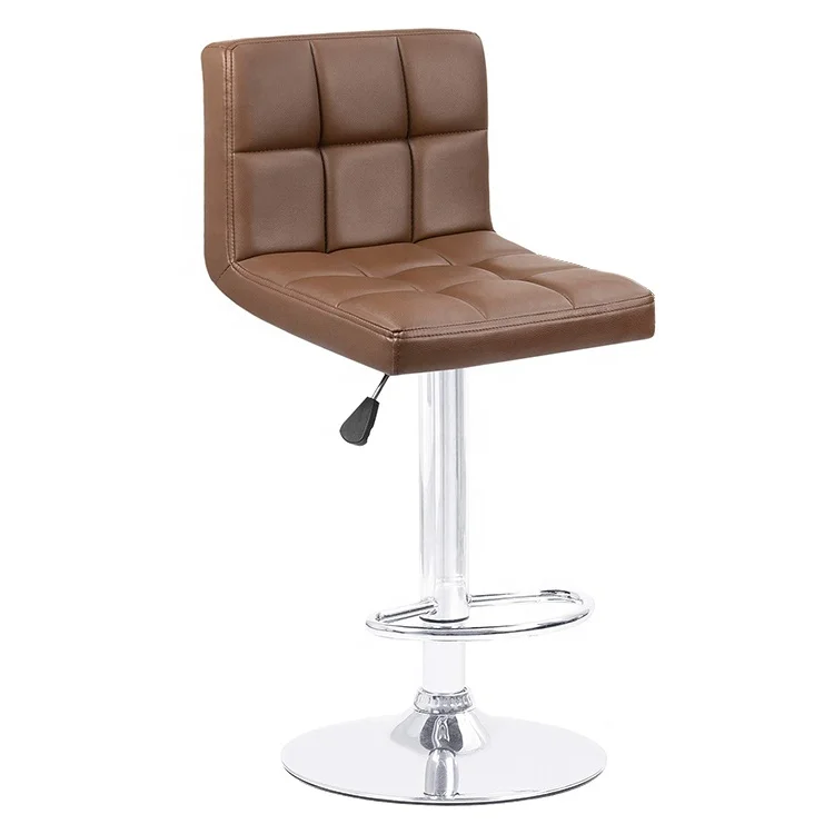 Bar Chair and Table Set High Chairs Leather Kitchen Swivel Coffee Dinning bar Stool Chairs