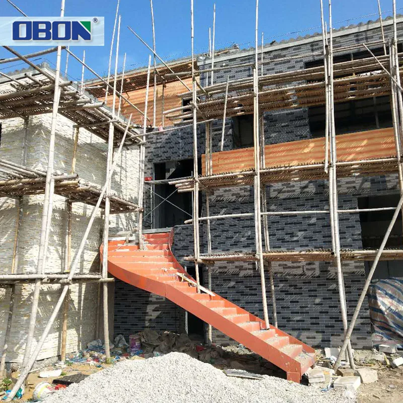 Xiamen OBON cement prefab Turnkey house with steel structure