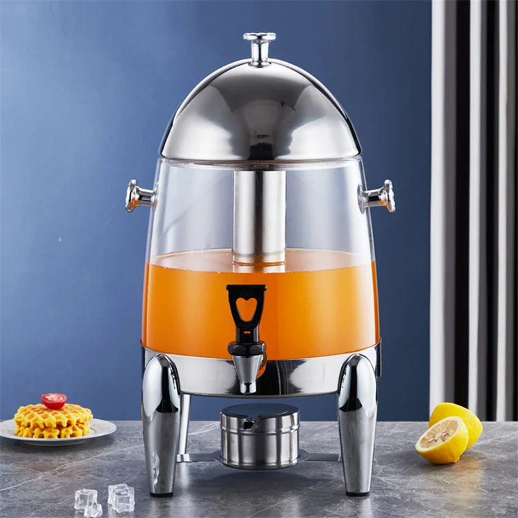 Iced Coffee Drink Cooling Dispenser Stainless Steel Commercial Catering Equipment Juice Dispenser