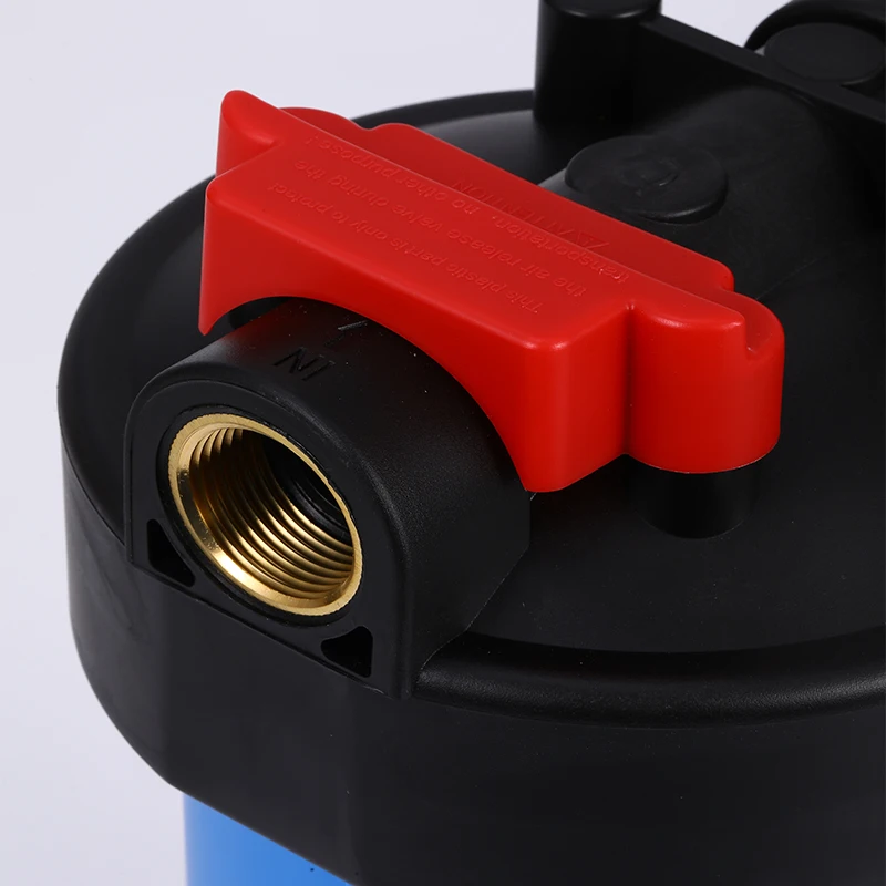 Manual Whole House Water Filter Cartridge Water Filter Housing for Household and Hotel Use