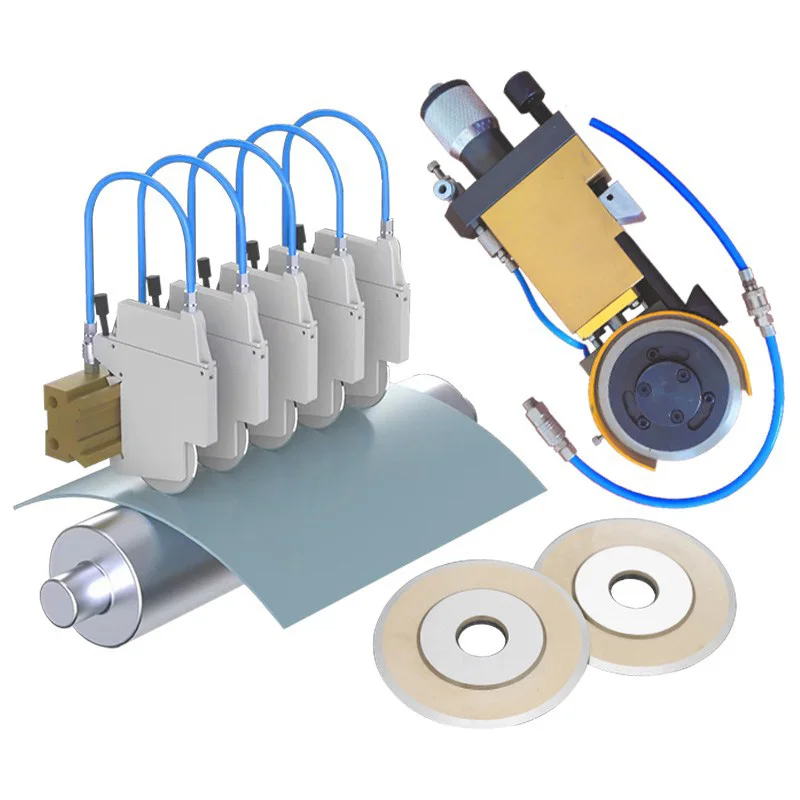 High-strength non-woven paper leather slitting machine pneumatic slitting tool holder