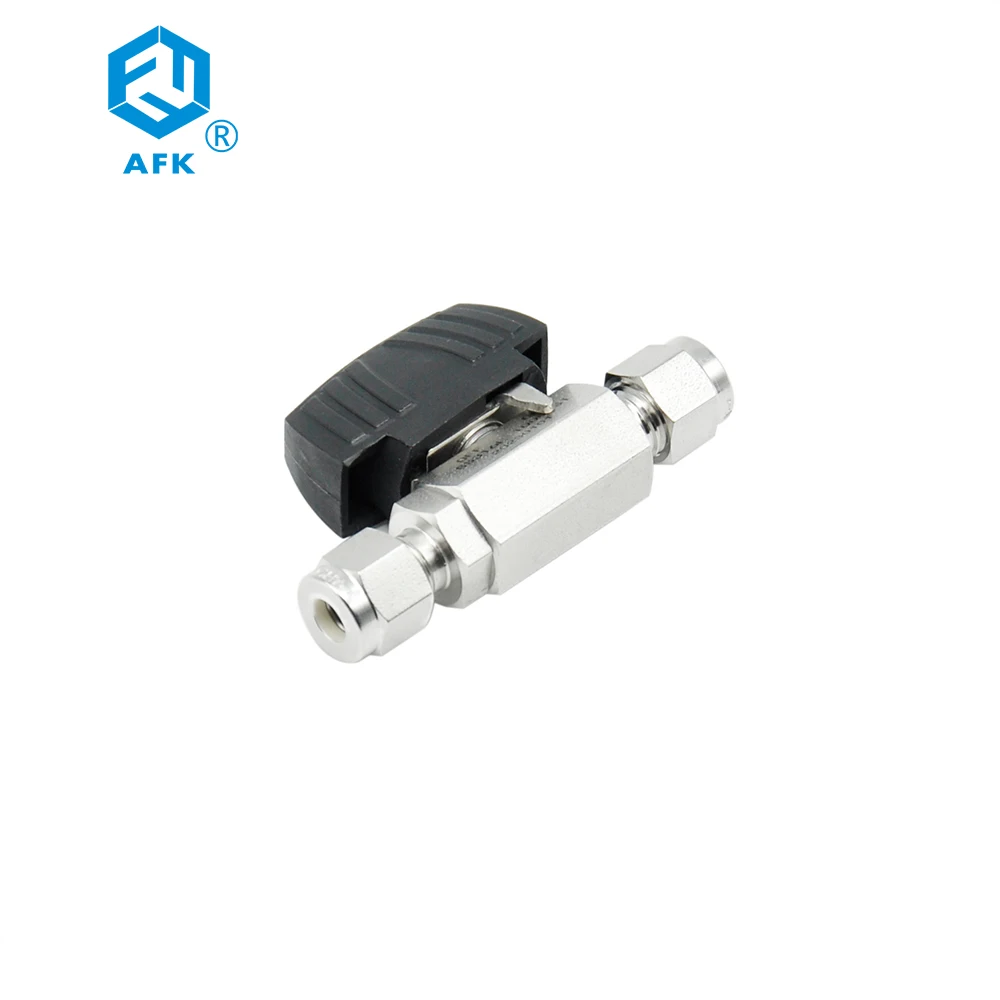 1000psi 1/4in 3/8in 1/2in 6mm OD Ball valve stainless steel 316 butterfly handlevalve engineering quality ss ball valve
