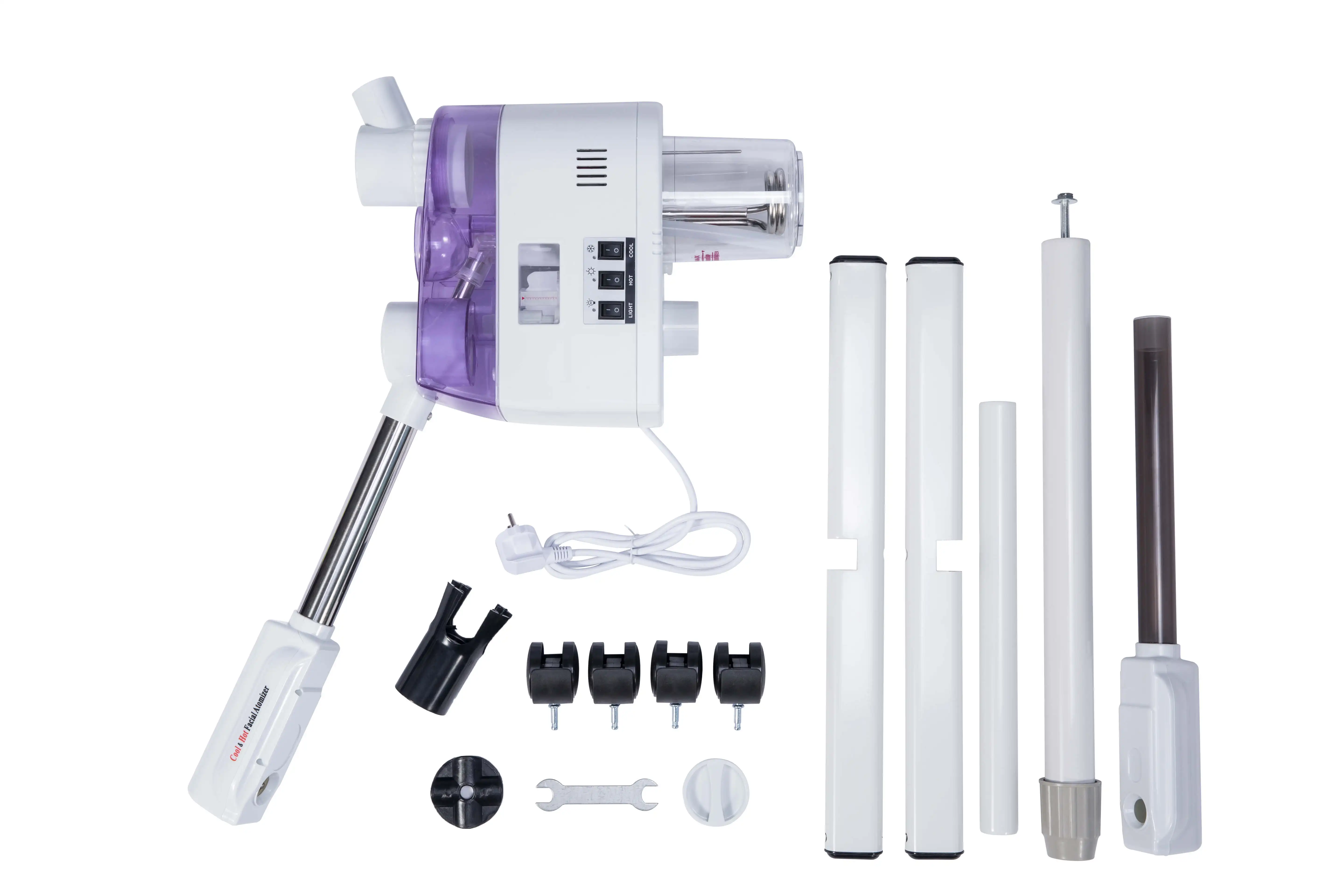 Hot Sale nano mist facial sprayer Adjustable CE standing sprayer  Salon steamer for face