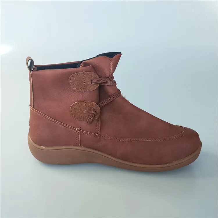 
gladiator fashion women fall boots fur ankle keep warm military boots combat ladies snow boots shoes 