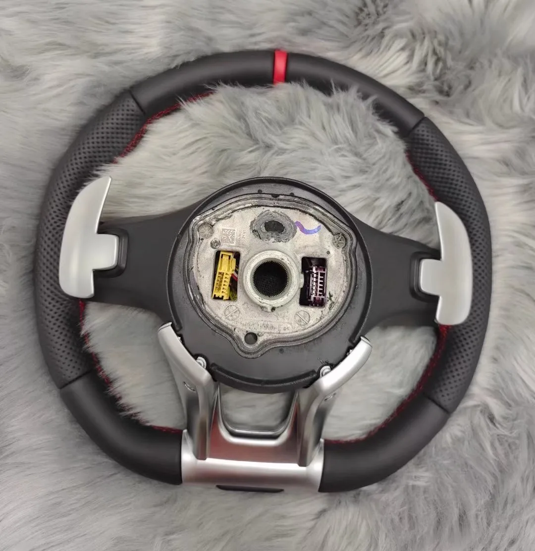 Factory Customization Leather Steering Wheel For Mercedes Benz AMG GT GLE W117 W124 W205 GLC63 CLA45 E55 E63 C200 C43 C63