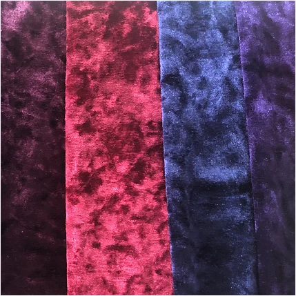 spandex strech Korea velvet fashion fabric for dress