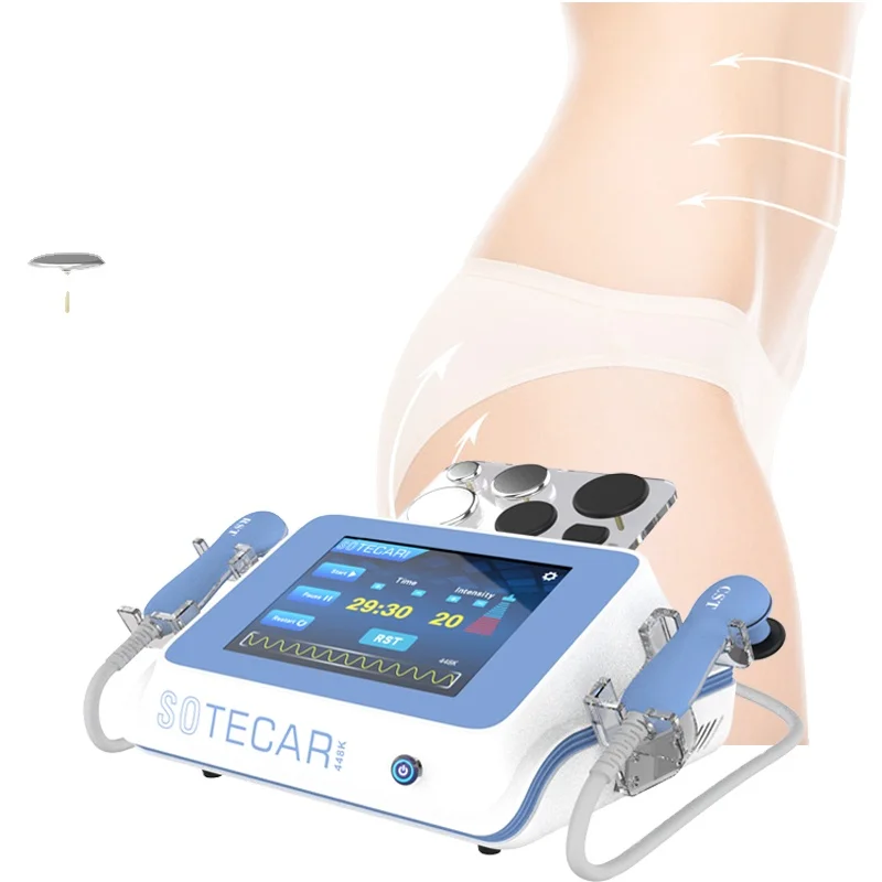 NEWBELLE Beauty Pain Relief Body Slimming CET RET 448khz INDIBA Machine for Spa Clinic Beauty Salon