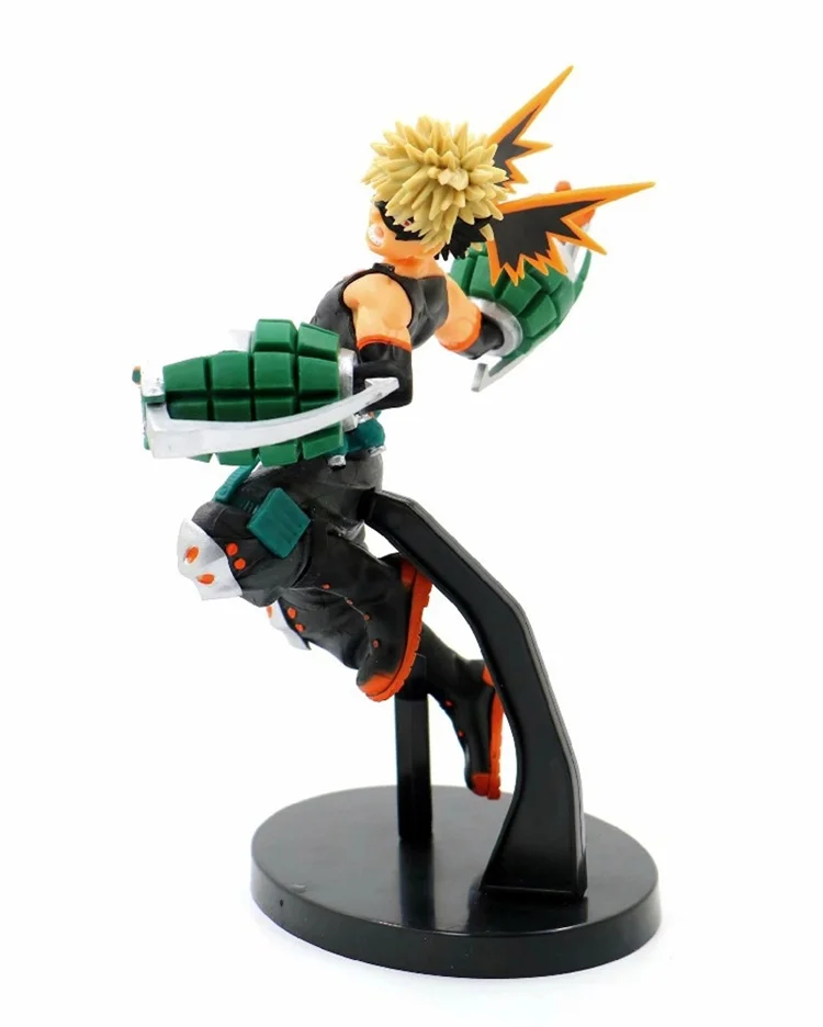 19cm My Hero Academia /Boku no Hero Academia Bakugou Katsuki action figures  Anime PVC Figure Toy