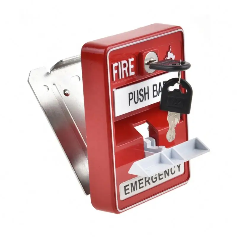 Fire Alarm Pull Station Metal Red Manual Pull Station for fire emergency Fire Alarm System M3101