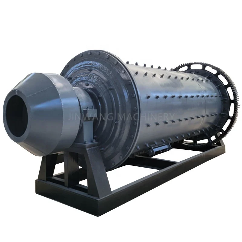 JinWang маленькая шаровая мельница 900x1800 модель шлифовальная машина для добычи золота