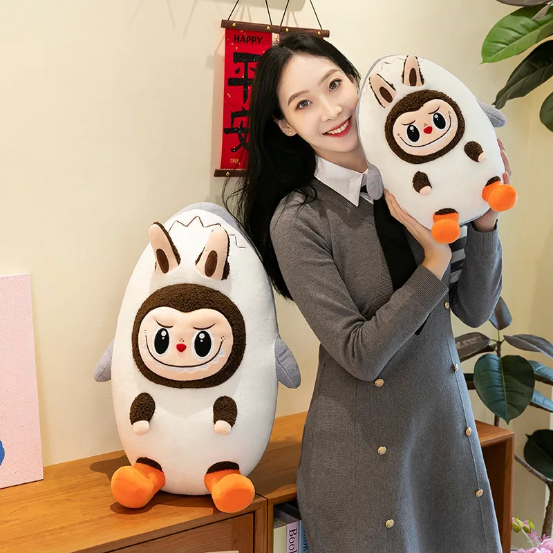 Cute Cartoon POP MART Stuffed Animal Plush Toys soft shark doll Labubu Plush pillow anime Stuffed Animals