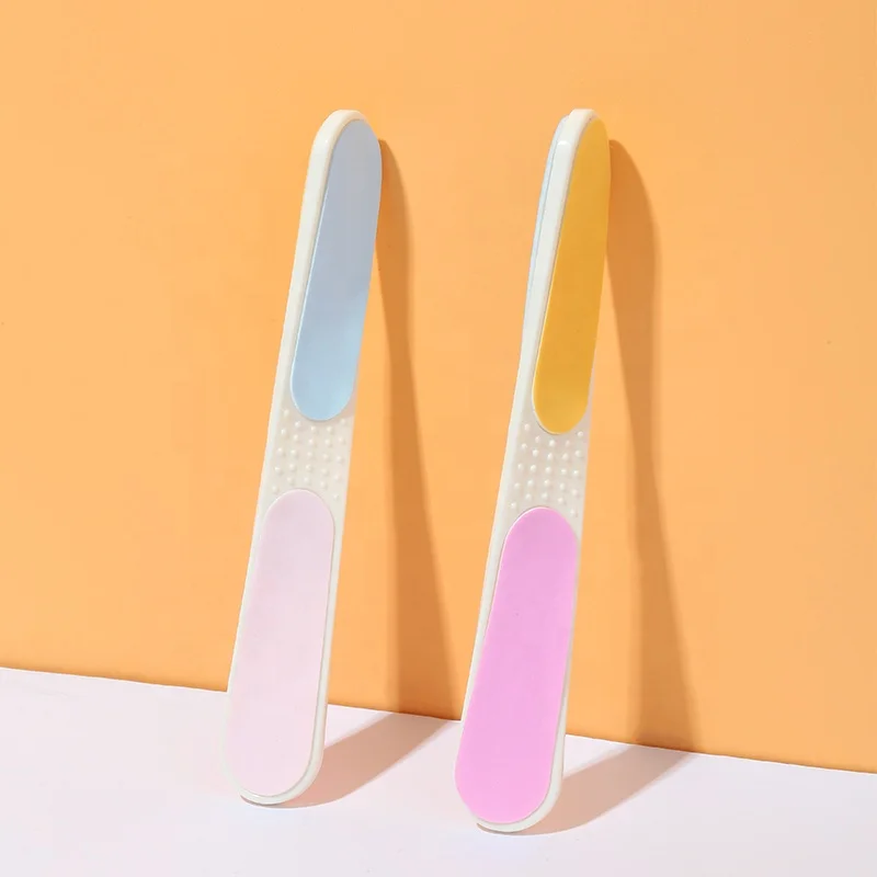 LMLTOP factory direct premium private label personalized professional nail files reusable nail file polishing strip C0323