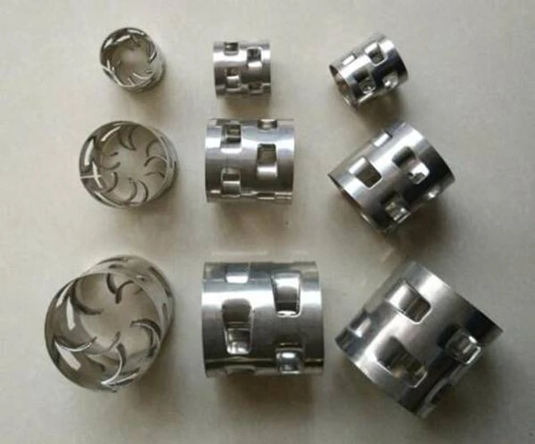 16 mm SS 316 Metal Random Packing Pall Ring Manufacturers Hualai Company