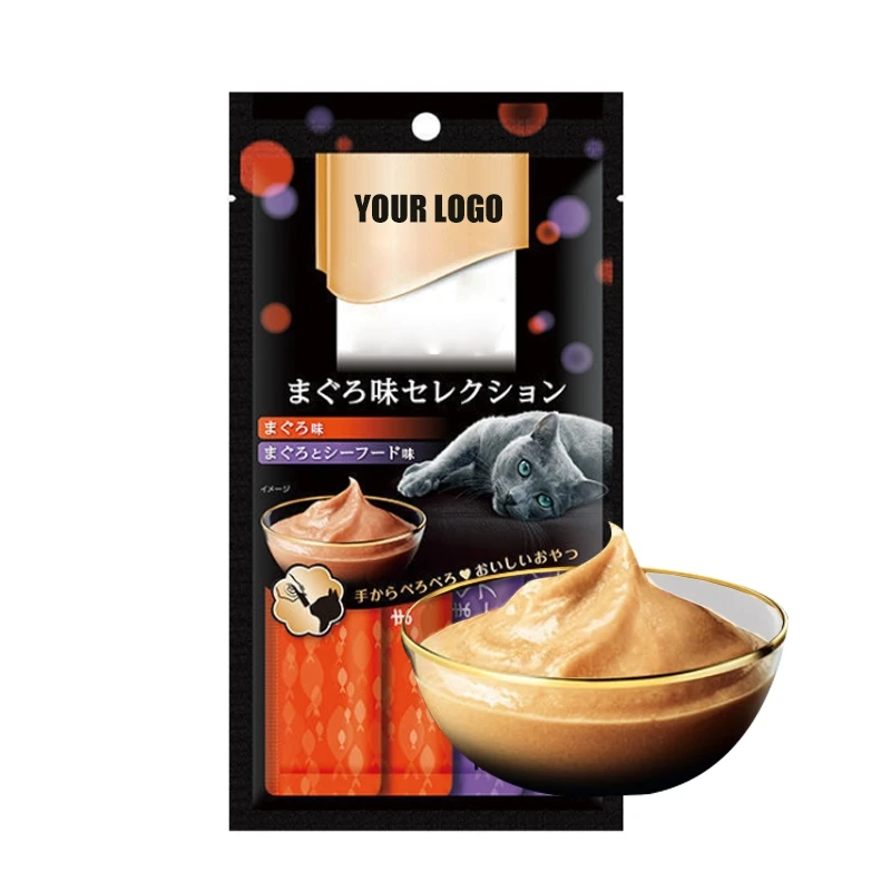 Hot Selling Supply High Quality 12G Delicious Cat Bars Cat Treat Snack Wet Food