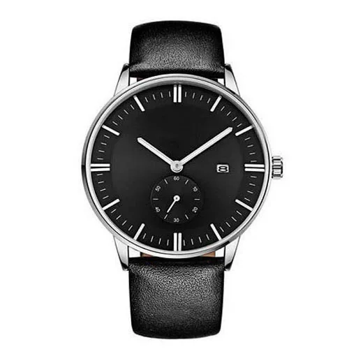 Fashion Watch Luxury Two Tone Gold Plated Visible Stainless Steel Quartz Watches For Men