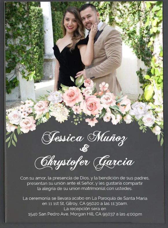 Customized Various UV Printing Frosted Customized Personalized Clear Acrylic Wedding Signs Acrylic Wedding Invitation