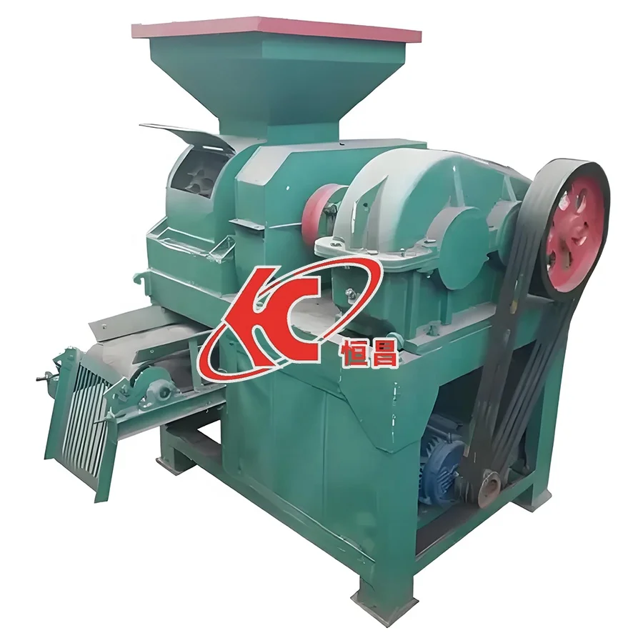 high effective coke chromium wet power briquetting pressing making machine