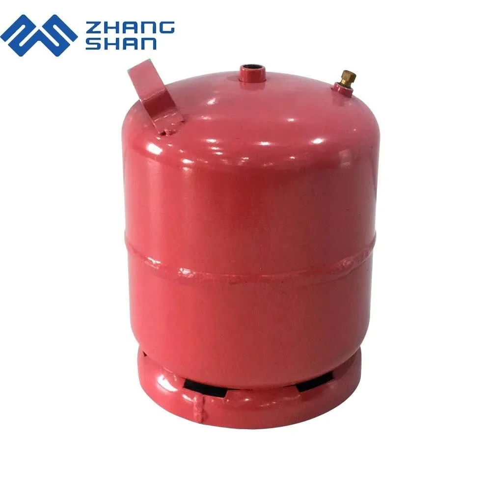 Refillable Recyclable Gas Cylinder Empty Mini 3kg Lpg Gas Tank for Camping Cooking