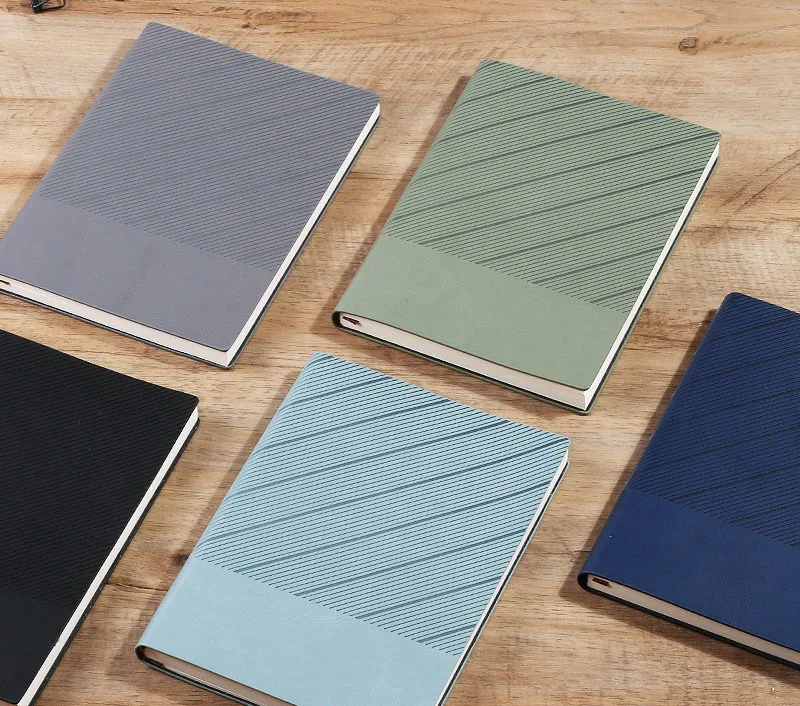 Bview Art A5 Notebook with 100 Pages waterproof Leather Softcover 80g Dorian Paper for Work School