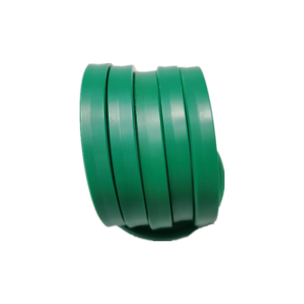 Wear resistant piston rod BS double lip oil seal