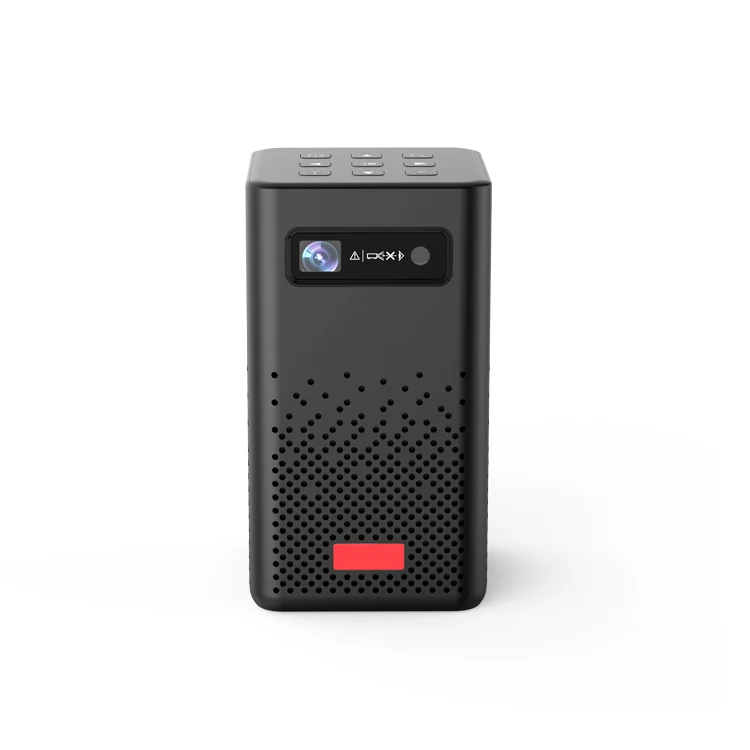 C900 Android 9 Mini Projector 100 Lumen 5.8G WiFi 2G RAM 32G ROM 5200 mAh Battery Home Theater Pocket Portable DLP 4K Projector