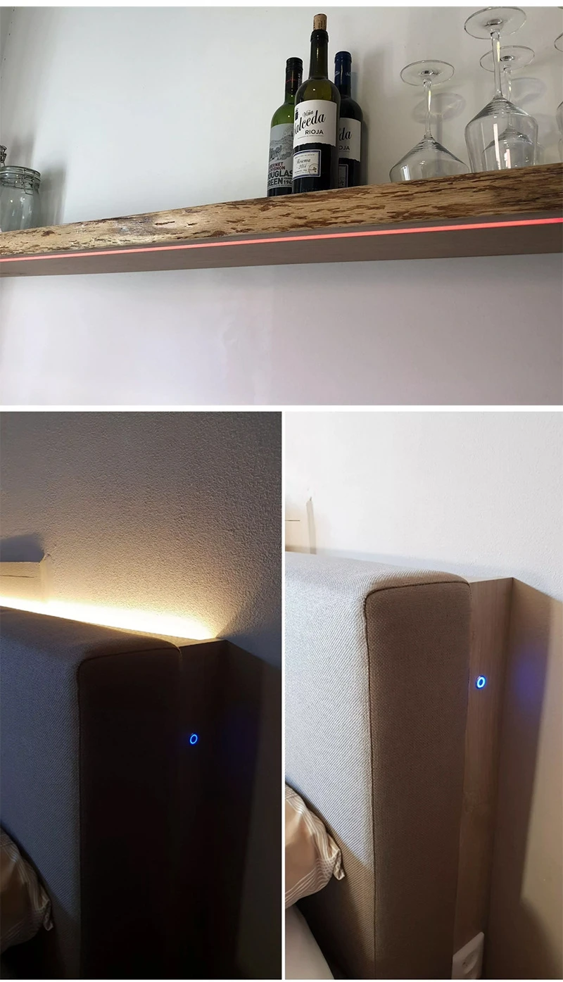 DC12V/24V Touch Sensor Detector Ir Motion Sensor Switch Smart Under Cabinet Wardrobe Led Strip Touch Control LED Dimmer Switch