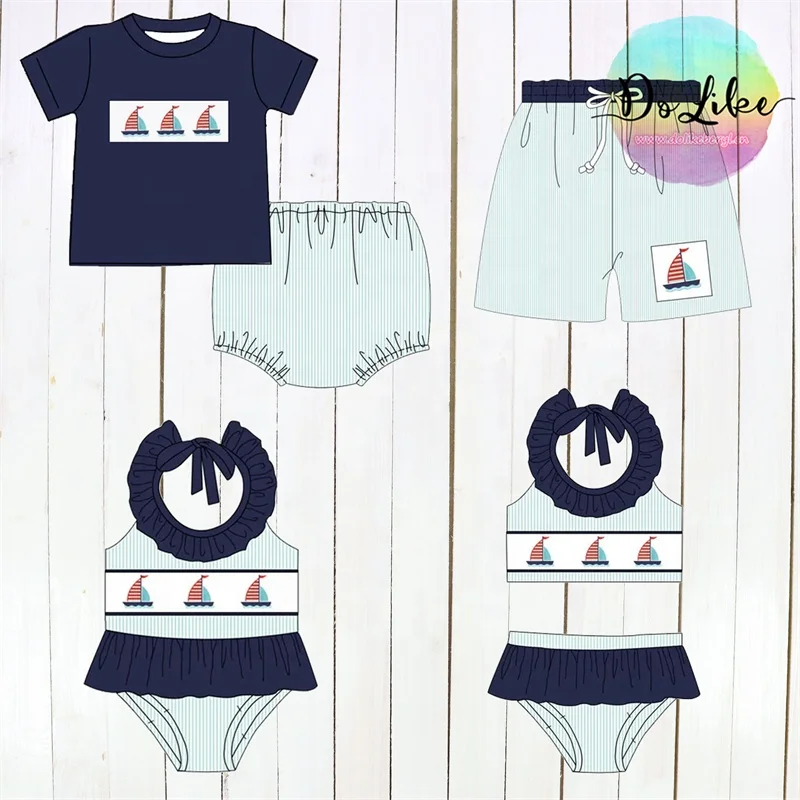 Boutique mermaid children baby swimwear(old) 2024 girls swimwear bikinis beachwear children swimsuit