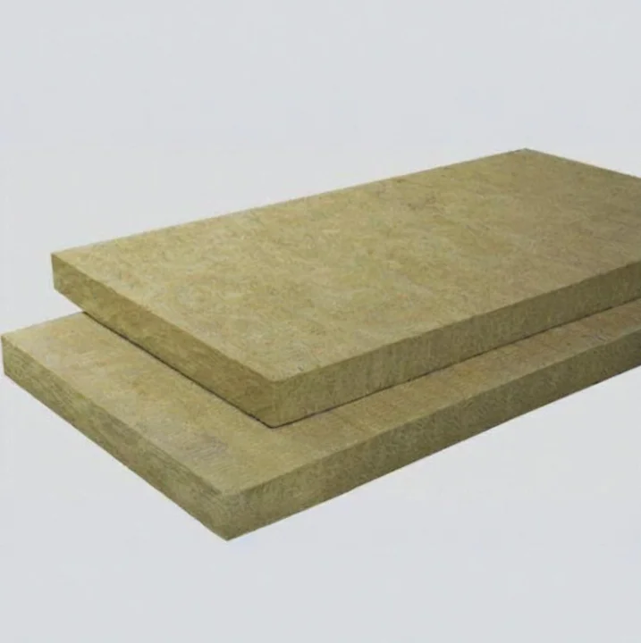 Rock wool heat insulation Rock wool acoustic wall panel 40mm-100mm  140-200kg/m³ insulation rockwool panel