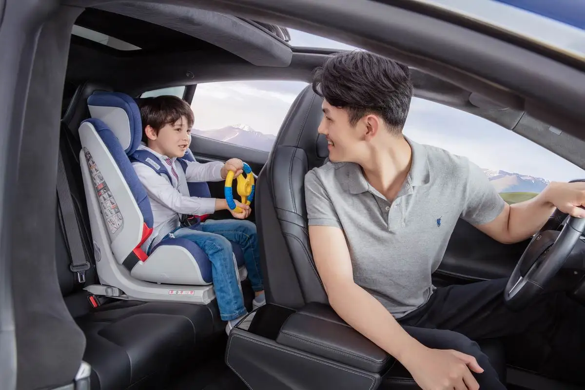  Синяя Группа I + II III с Isofix & Top Tether детские автомобильные сиденья