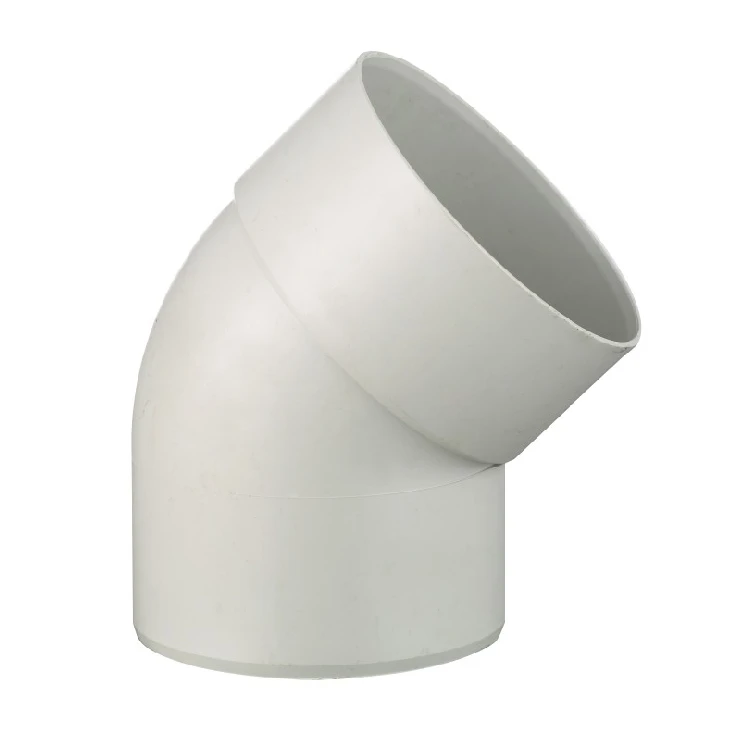 ERA AS/NZS1260 Watermark Certificated PVC drainage fittings 45 degree elbow bend with M/F