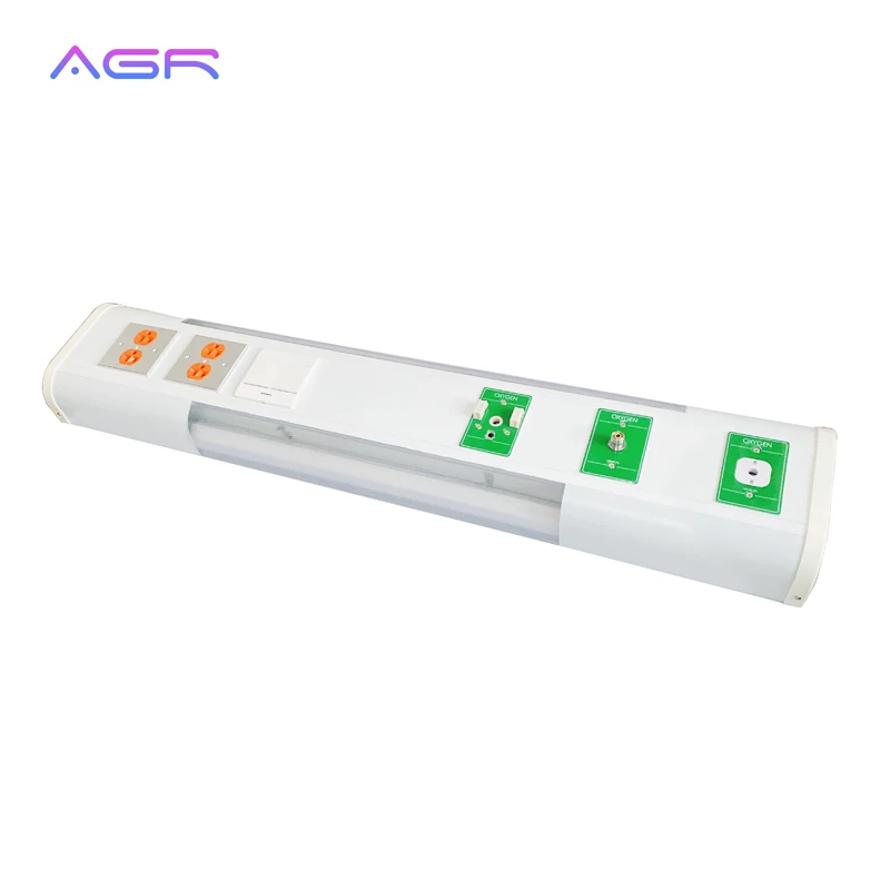 Hospital Aluminum Profile Bed Head Unit Bed Head Panel medical Ward Nursing Equipments Bed Head Unit