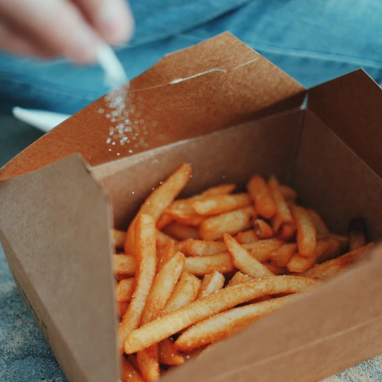 Custom Logo Printed Sturdy Oil Water Proof Take Out To Go Fast Food Packaging Kraft Paper Box Container